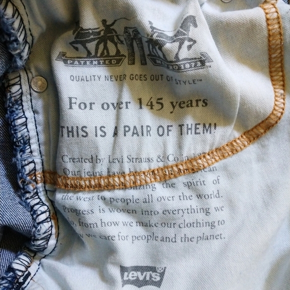 Levi's 505 Men's Regular Fit Straight Leg Jeans - Picture 14 of 14